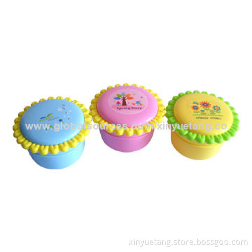 Favorable price sunflower shaped lunch box for promotionNew